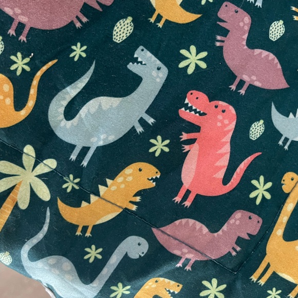 High chair and shopping card cover for kids/babies. Multicolored dinosaurs - Picture 5 of 13